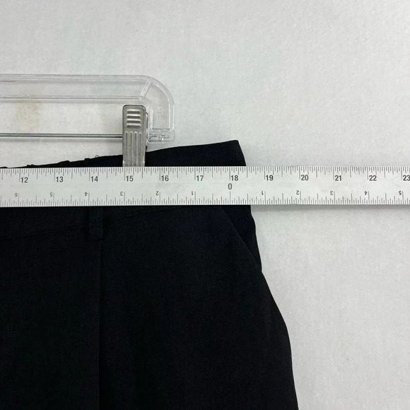 Cider Pants Women's Sz 1XL Black High-Rise Cropped Wide Leg Elastic Waist - Picture 3 of 13